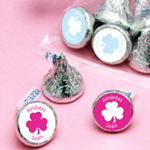 Irish Wedding Favor Shamrock Chocolate Favor Kit